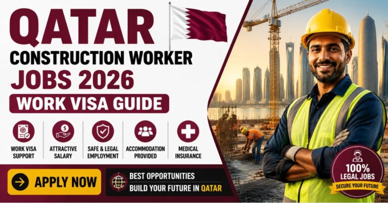 Qatar Construction Worker Jobs 2026