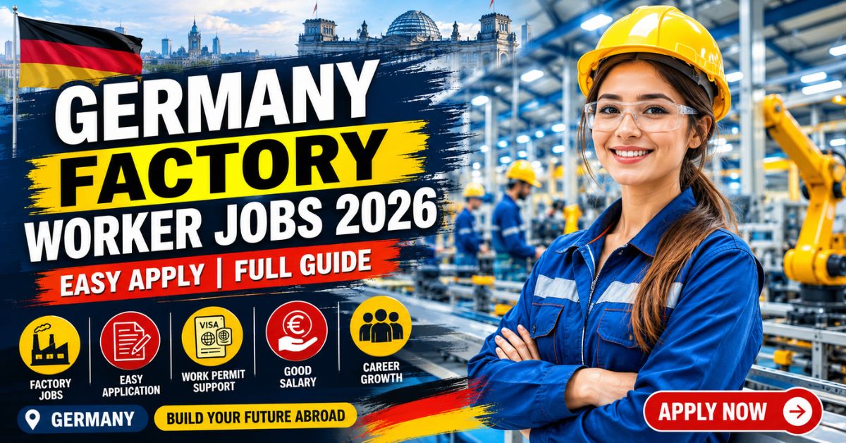 Germany Factory Worker Jobs 2026 – Requirements & Apply Guide