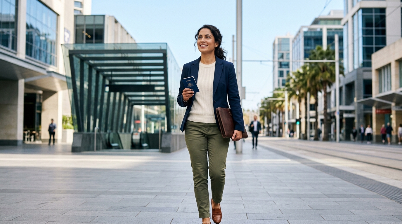Australia Skills in Demand visa 2026 skilled worker arriving in Australia