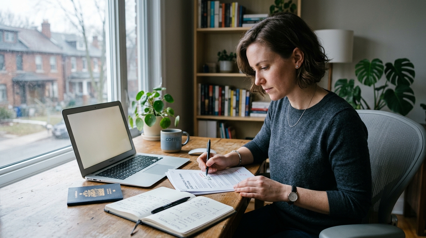 Applicant reviewing Express Entry changes 2026 before updating a profile