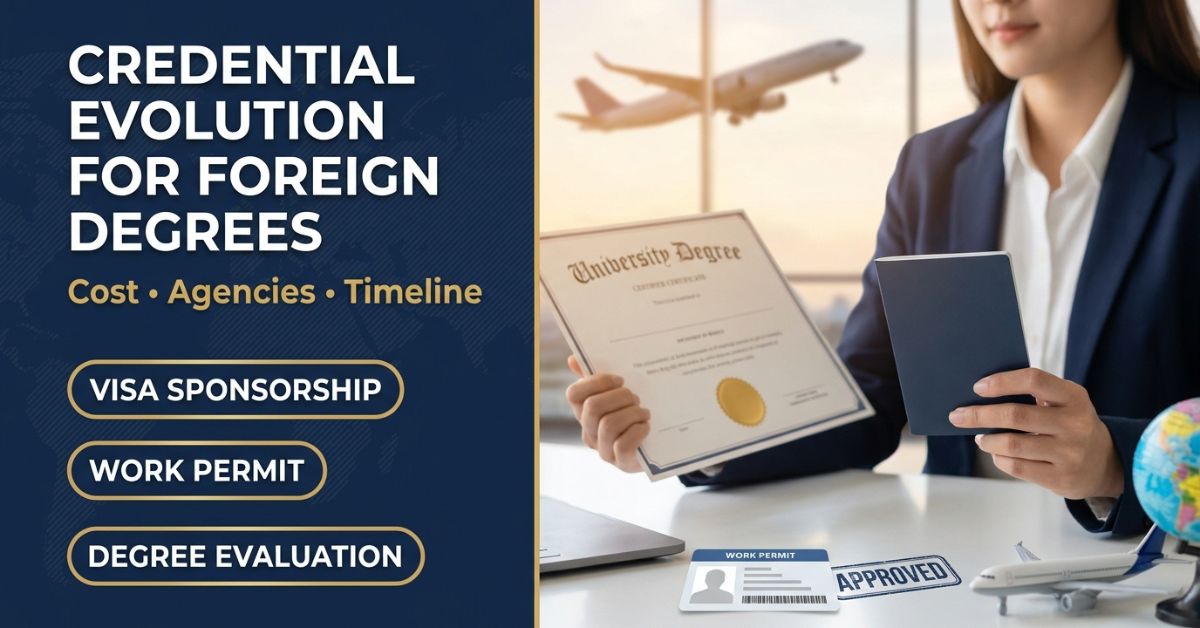 credential evaluation for foreign degrees visa and work permit guide